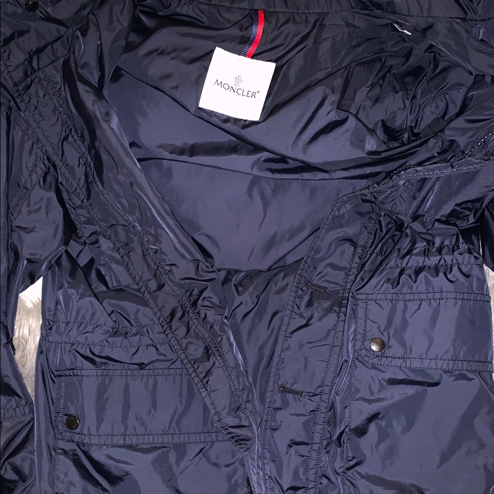 Moncler CRISTIAN Men Quilted Field Jacket, Navy
